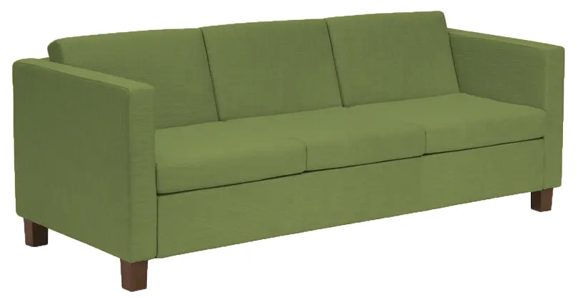 BOGA - 3 sedací souprava, koženka BLOOM B 022 - koženka kiwi